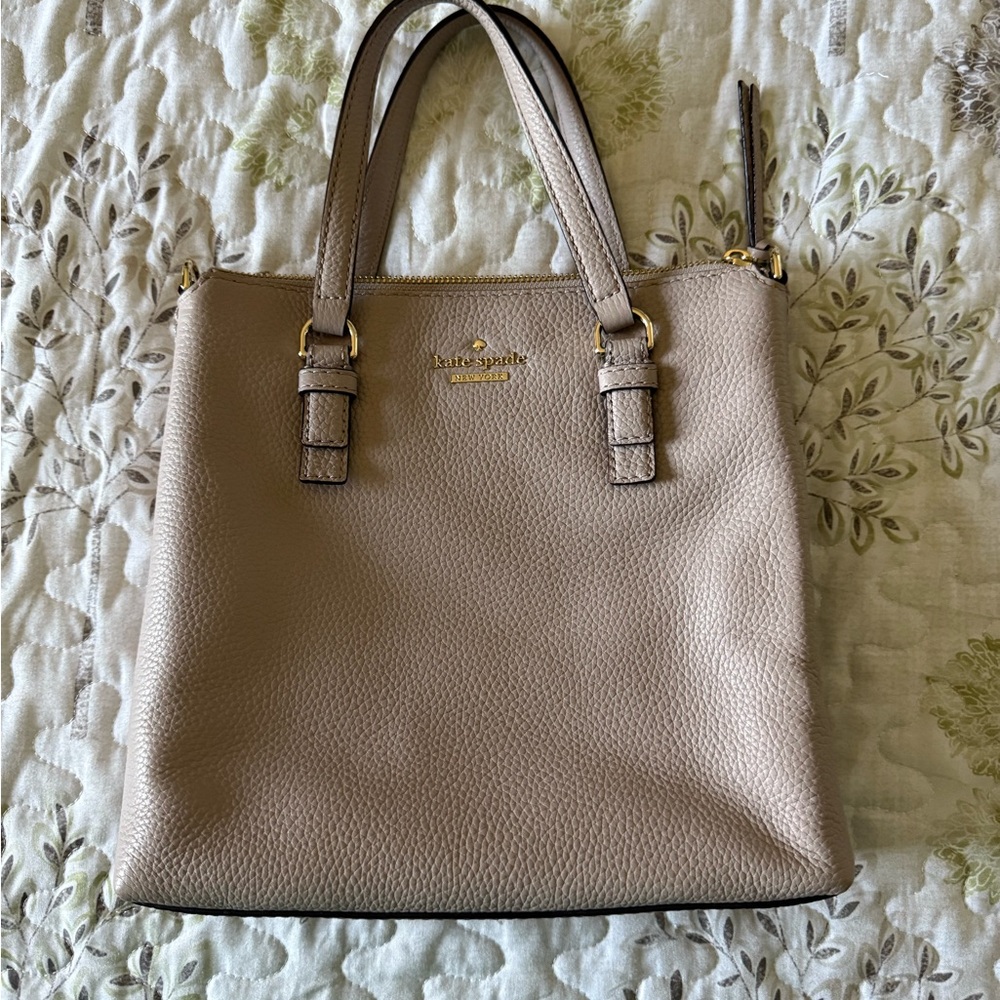 Kate Spade soft lavender Leather Tote